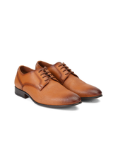 Top Brass Tan Genuine Leather Derby Formal Shoes For Men Tbm021080 C006