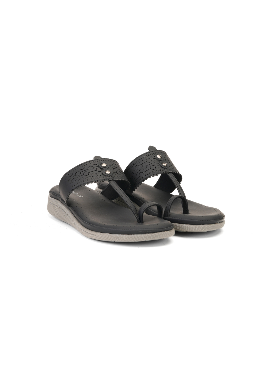 Lamoure Black Casual  Flat For Women Lmw039221 C001