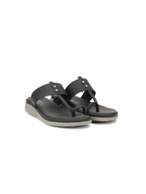 Lamoure Black Casual  Flat For Women Lmw039221 C001
