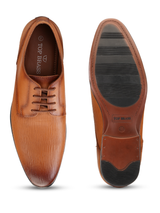 Top Brass Tan Genuine Leather Derby Formal Shoes For Men Tbm021080 C006