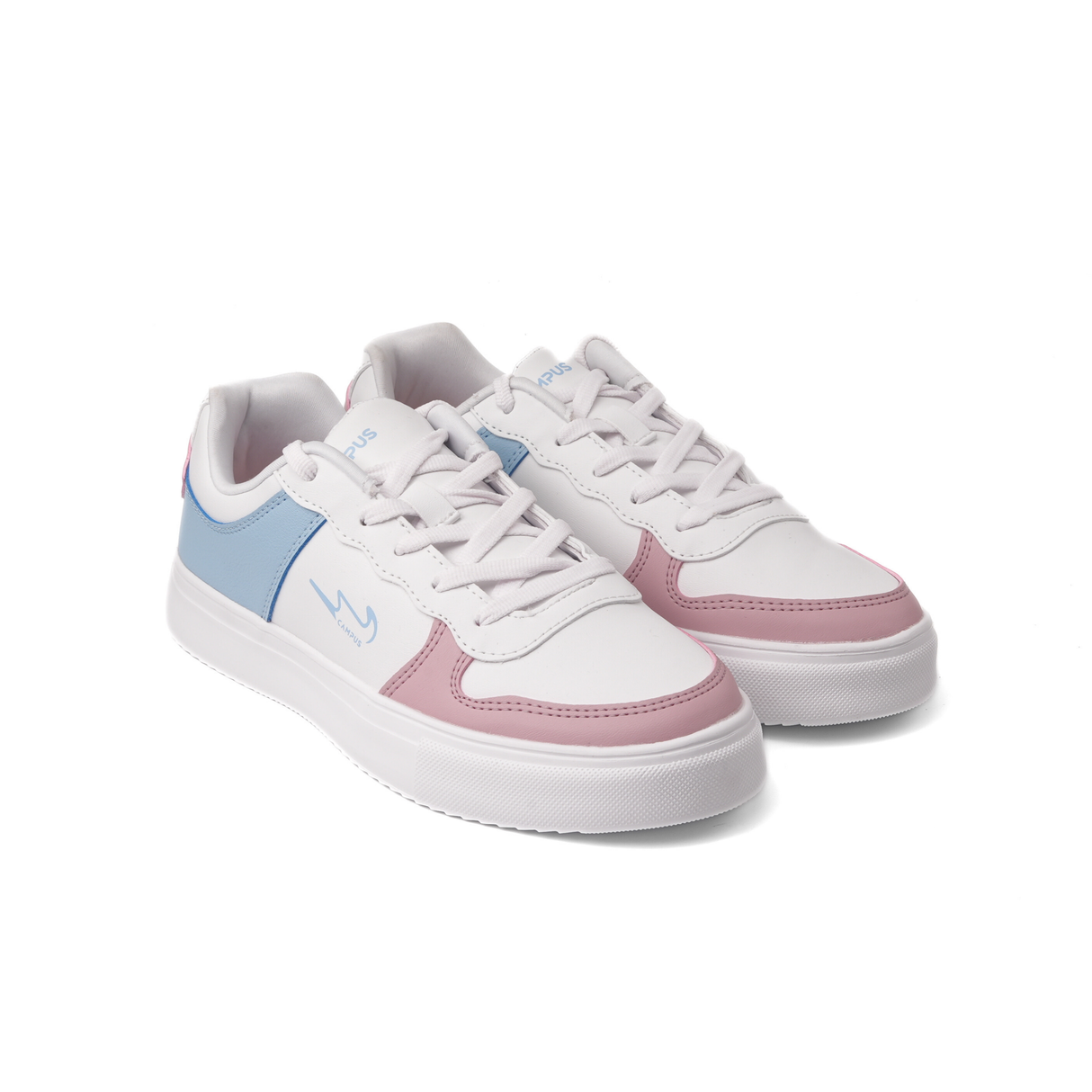 Campus White Sports Shoes For Women Bougie-22L-148 C1097