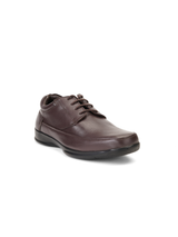 Zuup Brown Genuine Leather Derby Formal Shoes For Men Zfm021059 C003
