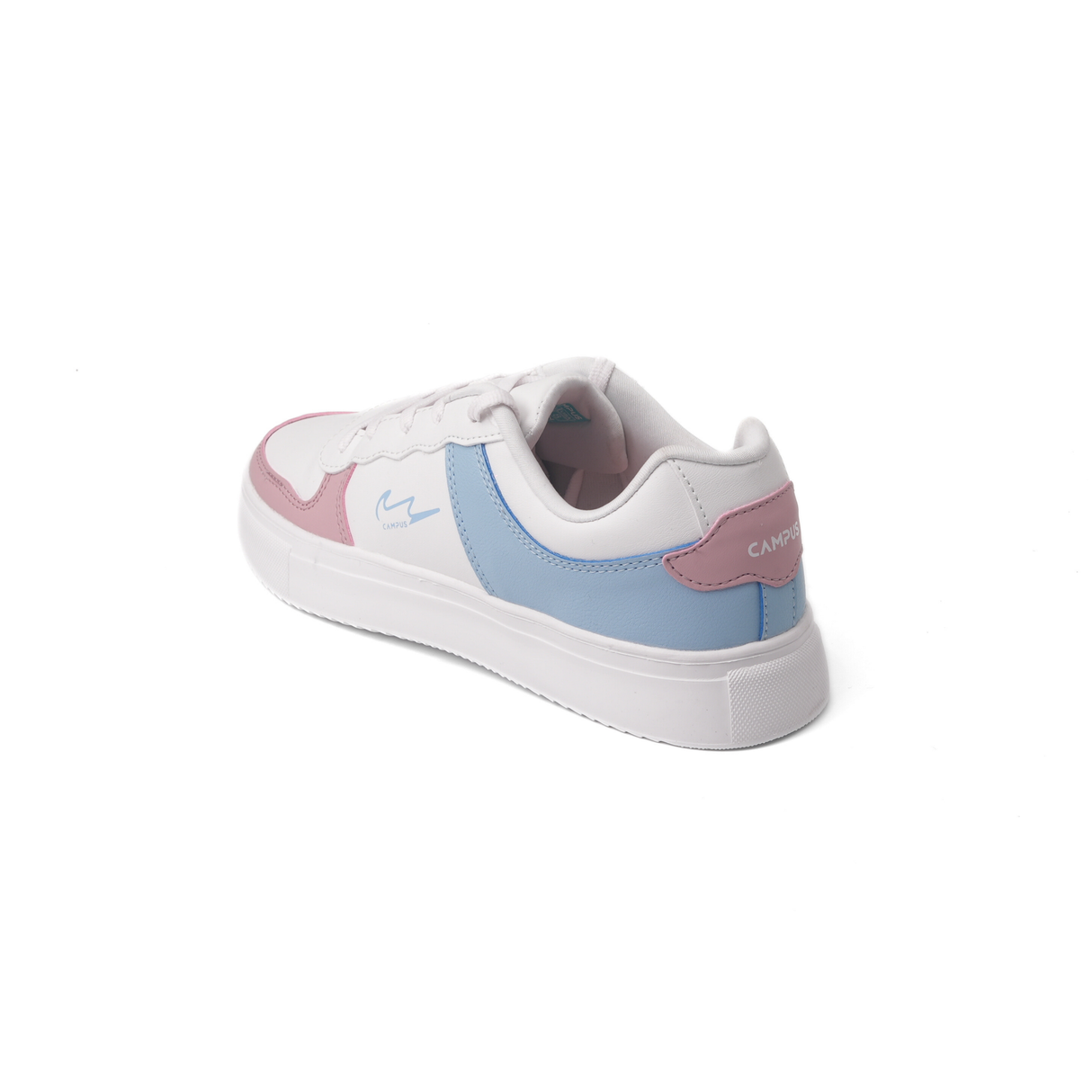 Campus White Sports Shoes For Women Bougie-22L-148 C1097