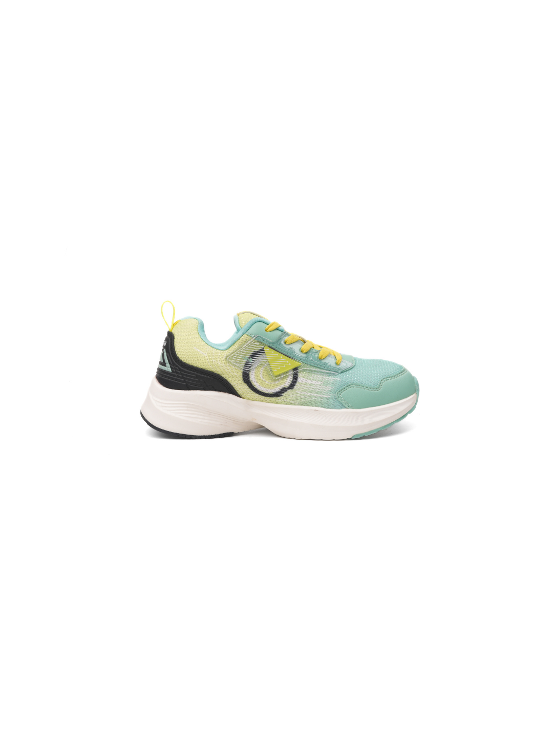 Campus S.Green/White Sports Shoes For Kids Tech Ch-22C-166A C1058