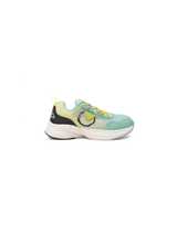 Campus S.Green/White Sports Shoes For Kids Tech Ch-22C-166A C1058