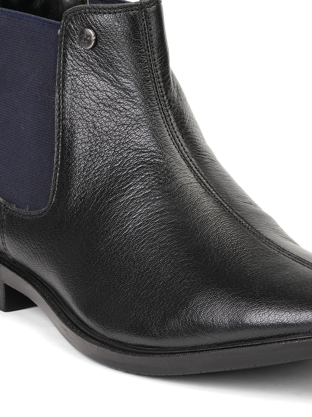 Top Brass Black Genuine Leather Boot Formal Shoes For Men Tbm021084 C001