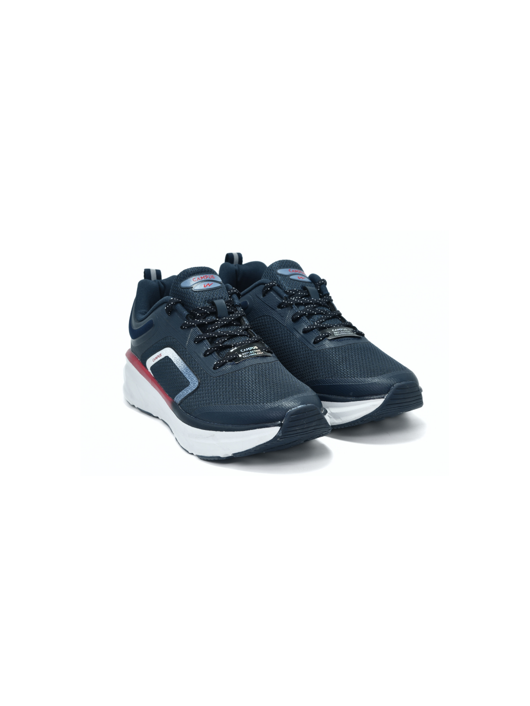 Campus Navy/Red Sports Shoes For Men Humber-22G-1235 C581