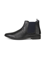Top Brass Black Genuine Leather Boot Formal Shoes For Men Tbm021084 C001