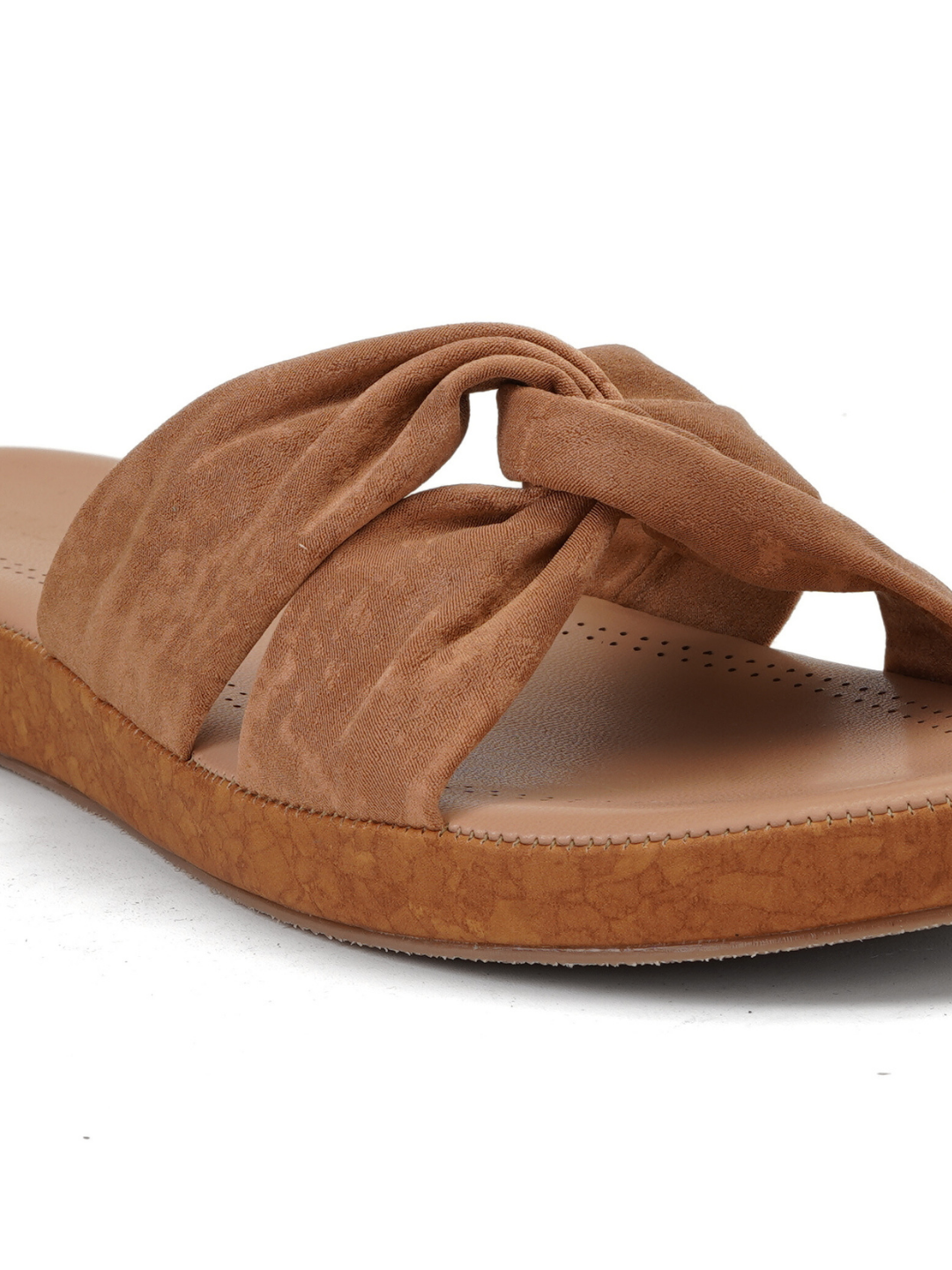 Lamoure Tan Casual  Flat For Women Lmw039109 C006