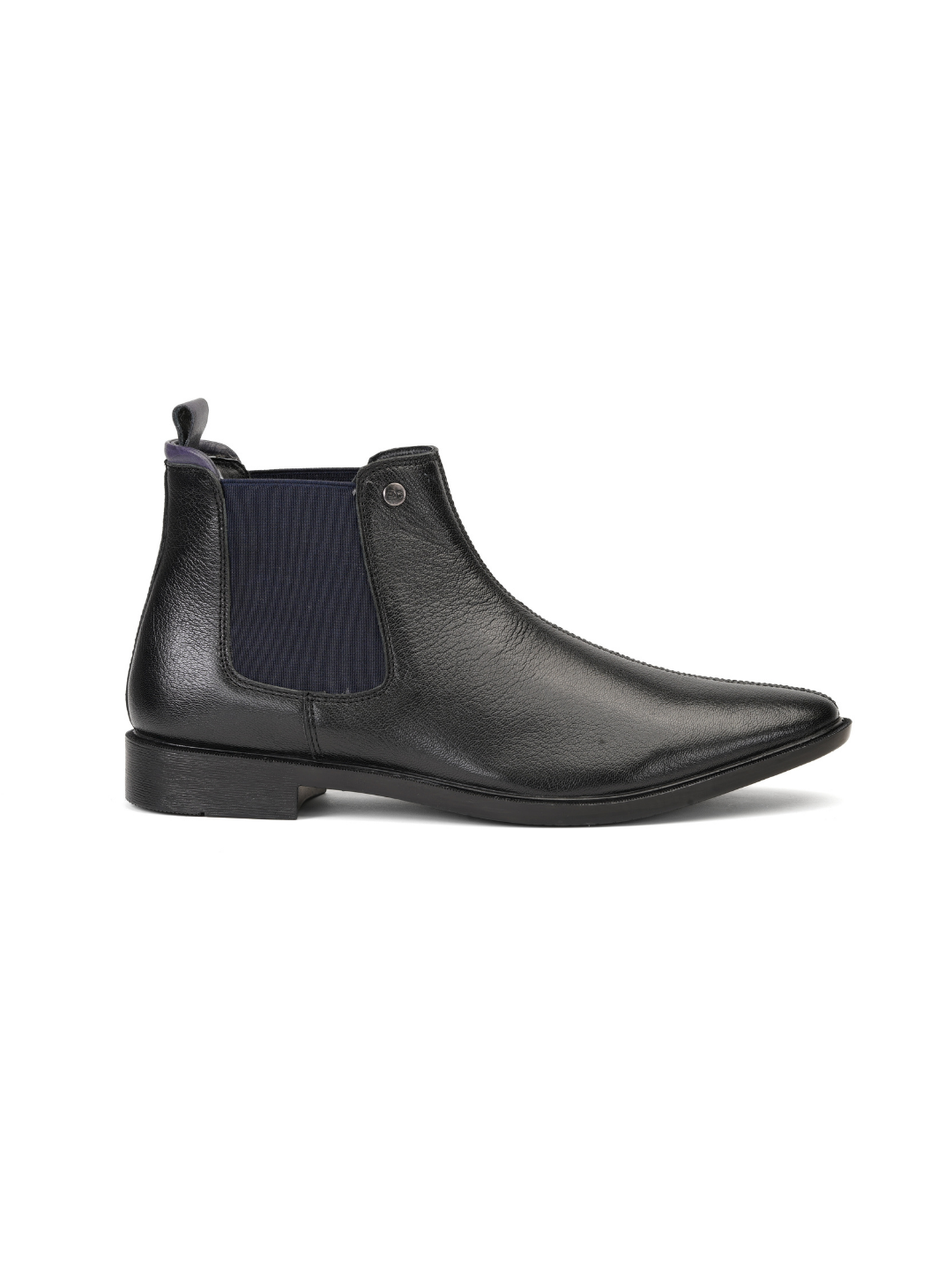 Top Brass Black Genuine Leather Boot Formal Shoes For Men Tbm021084 C001