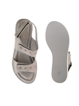Lamoure Grey Casual  Flat For Women Lmw049262 C005
