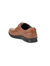 Zuup Tan Genuine Leather Derby Formal Shoes For Men Zfm021033 C006