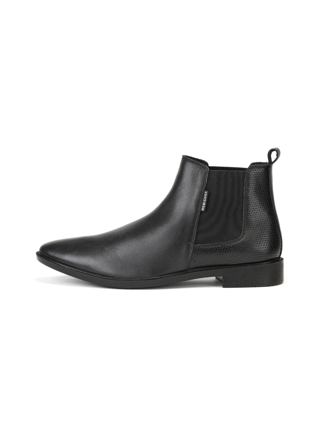 Top Brass Black Genuine Leather Boot Formal Shoes For Men Tbm021083 C001