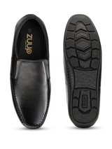 Zuup Black Genuine Leather Formal Shoes For Men Zfm021056 C001