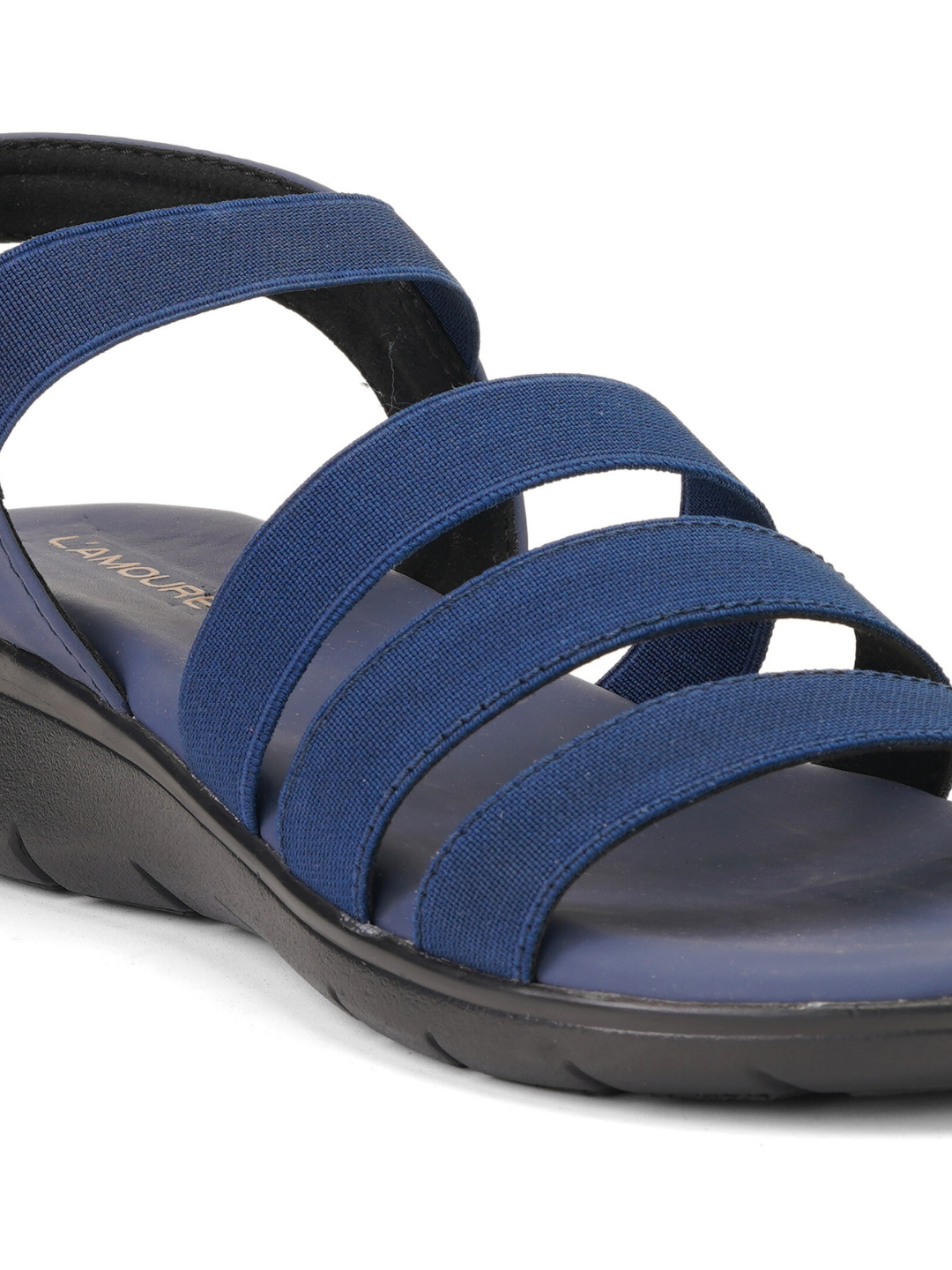 Lamoure Blue Casual  Flat For Women Lmw039213 C002