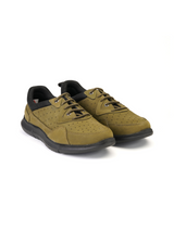 Extacy Olive Genuine Leather Derby Casual Shoes For Men Exm010203 C084