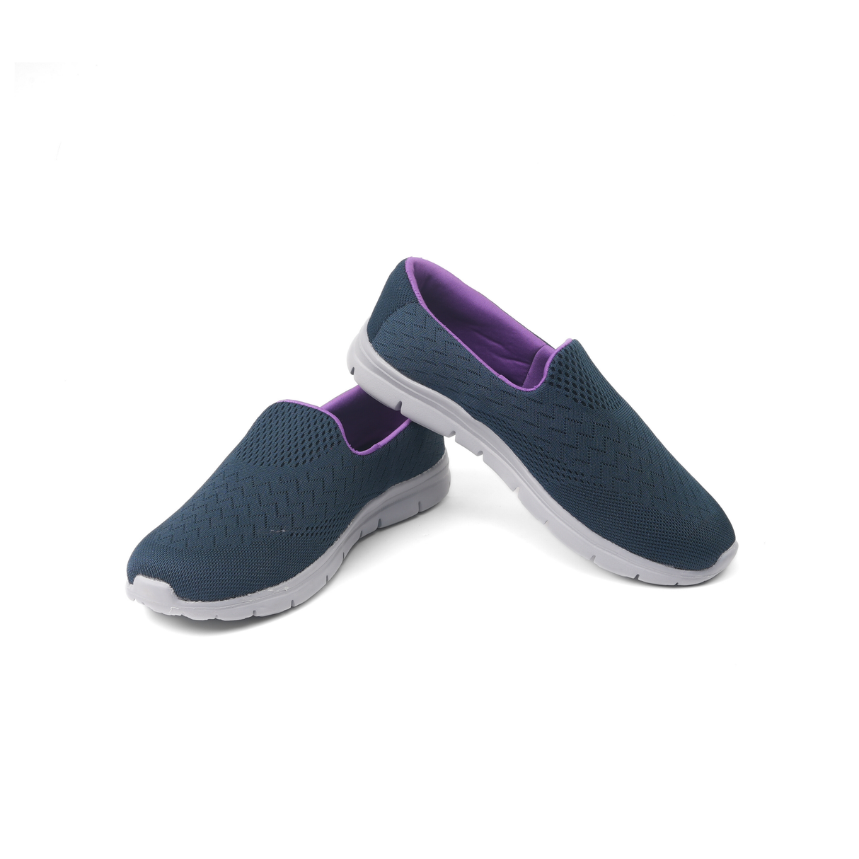 Campus Navy/Purple Sports Shoes For Women Crown New-22L-112 C1018