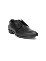 Zuup Black Genuine Leather Derby Formal Shoes For Men Zfm021069 C001
