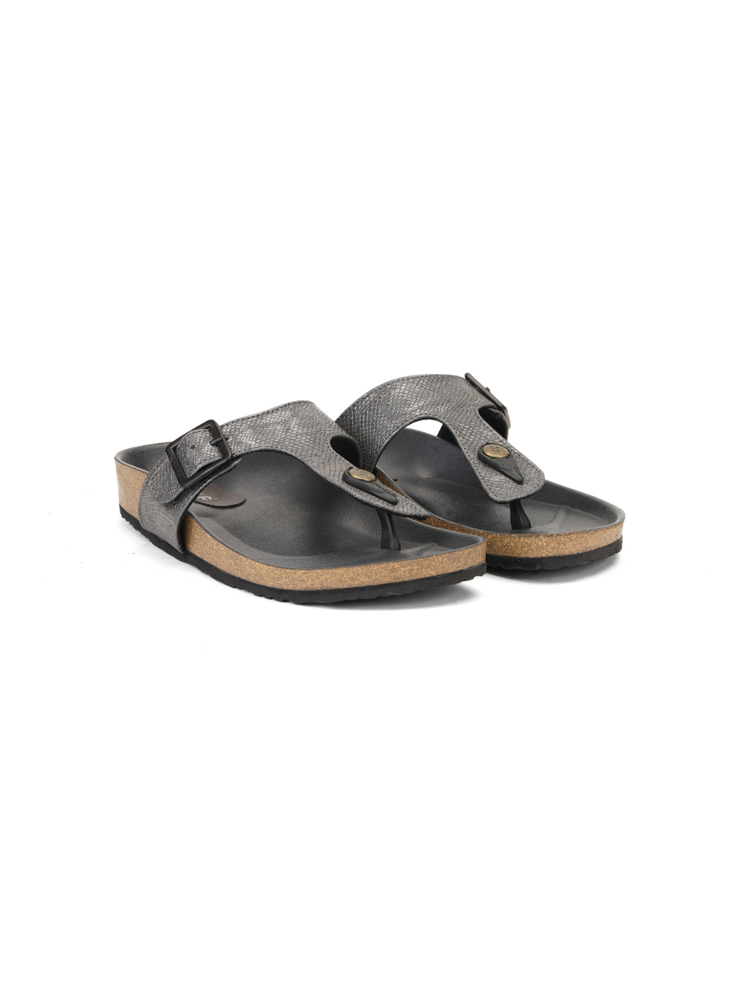 Lamoure Gun Metal Casual  Flat For Women Lmw039222 C181