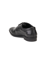 Zuup Black Genuine Leather Derby Formal Shoes For Men Zfm021069 C001