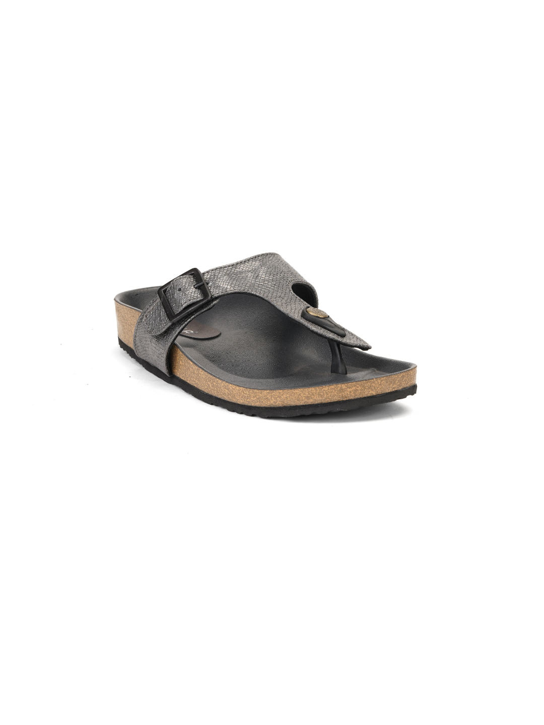 Lamoure Gun Metal Casual  Flat For Women Lmw039222 C181