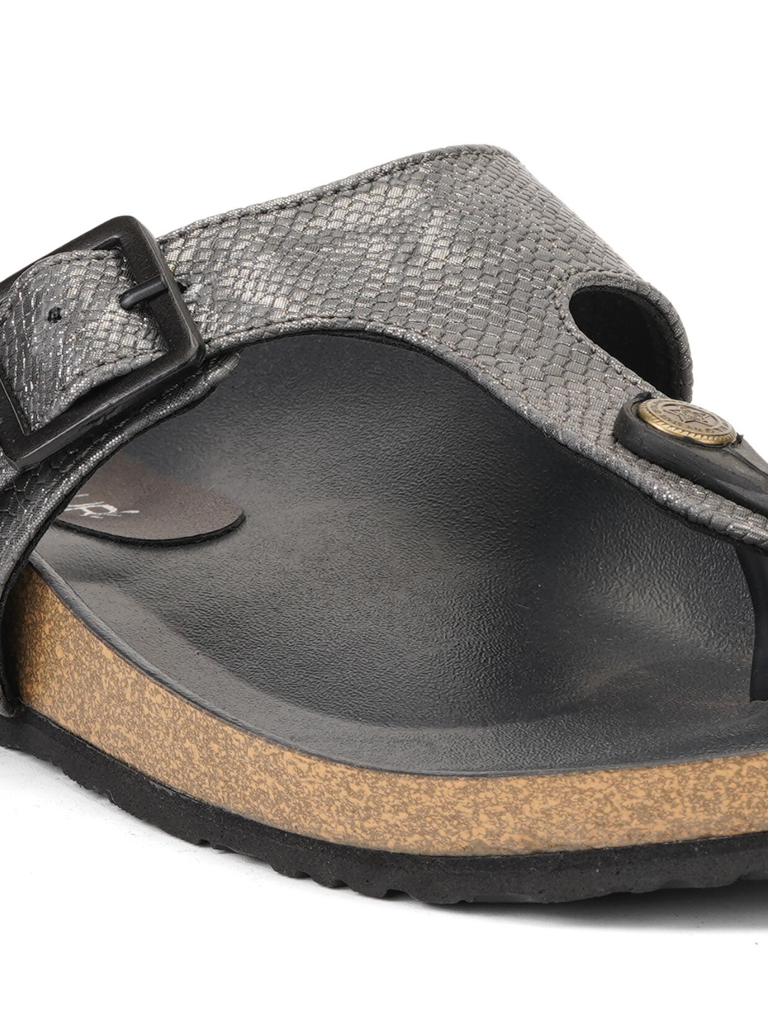 Lamoure Gun Metal Casual  Flat For Women Lmw039222 C181