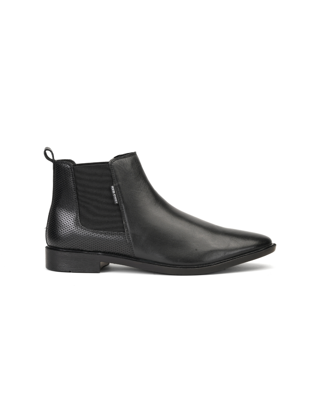 Top Brass Black Genuine Leather Boot Formal Shoes For Men Tbm021083 C001