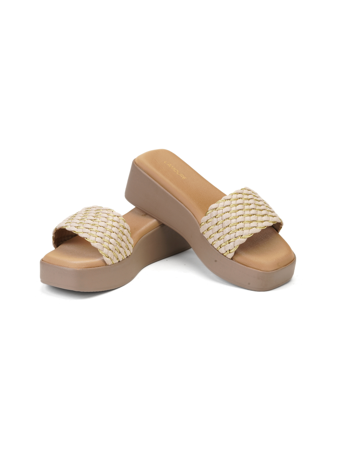 Lamoure Beige Casual Wedge For Women Lmw039138 C026