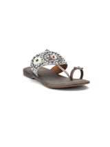 Lamoure Grey Fashion Flats For Women Lmw039172 C005