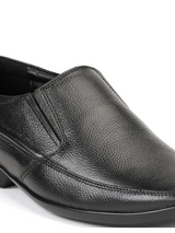 Zuup Black Genuine Leather Formal Shoes For Men Zfm021023 C001