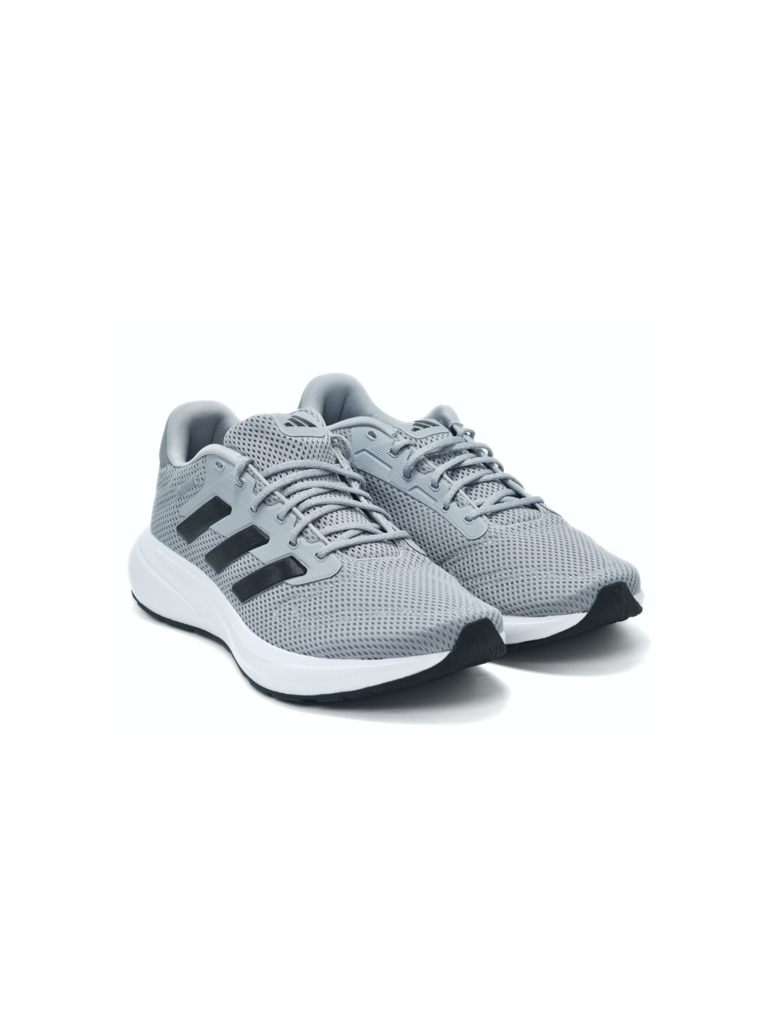 Adidas Silver/Black/Grey Sports Shoes For Unisex Ih6102 C1380