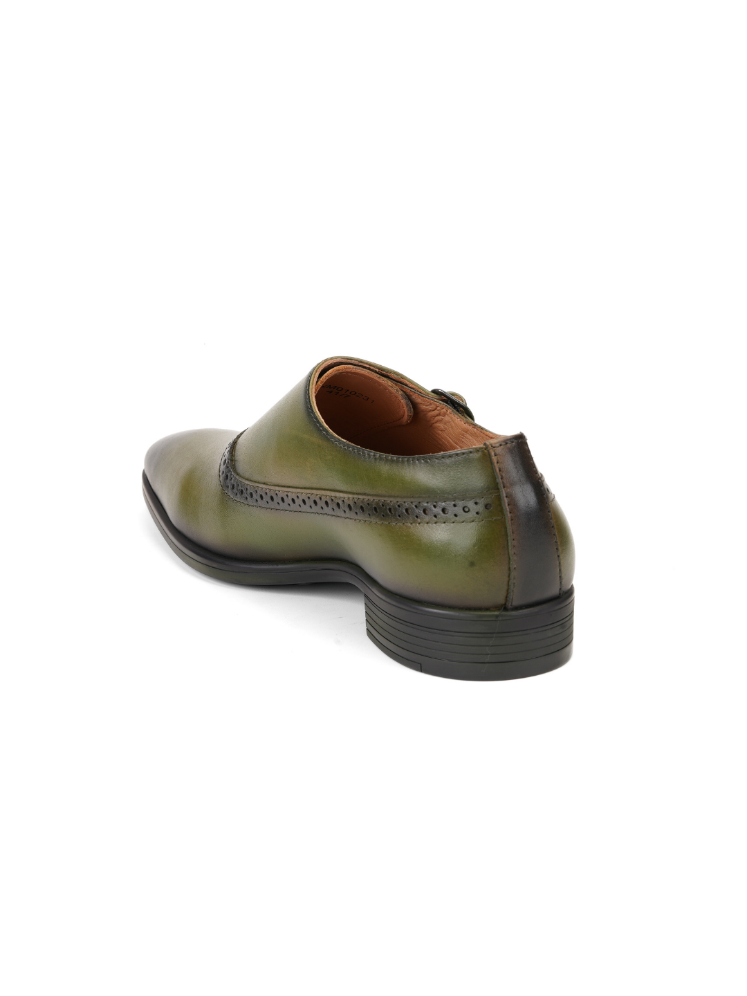 Extacy Green Genuine Leather Casual Shoes For Men Exm010231 C590