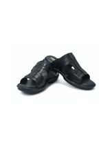 Hitz Black Slipper For Men 9240 C001
