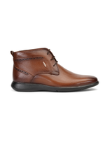 Red Chief Tan Lace-Up Formal Shoes For Men Rc 1942 C006
