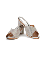 Luxestep Silver Fancy Heels For Women Lsw030103 C190