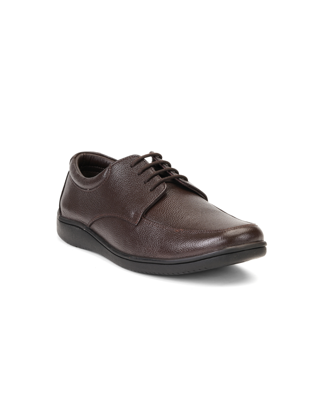 Zuup Brown Genuine Leather Derby Formal Shoes For Men Zfm021072 C003