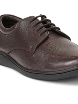 Zuup Brown Genuine Leather Derby Formal Shoes For Men Zfm021072 C003
