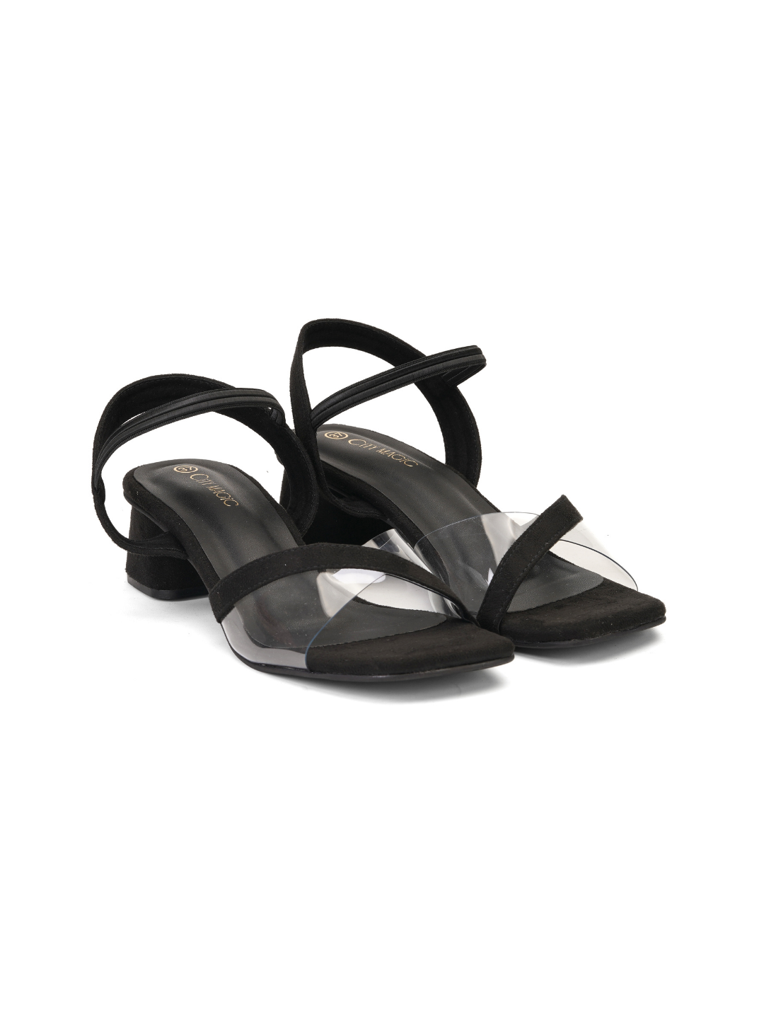 City Magic Black Casual Heel For Women Cmw040505 C001