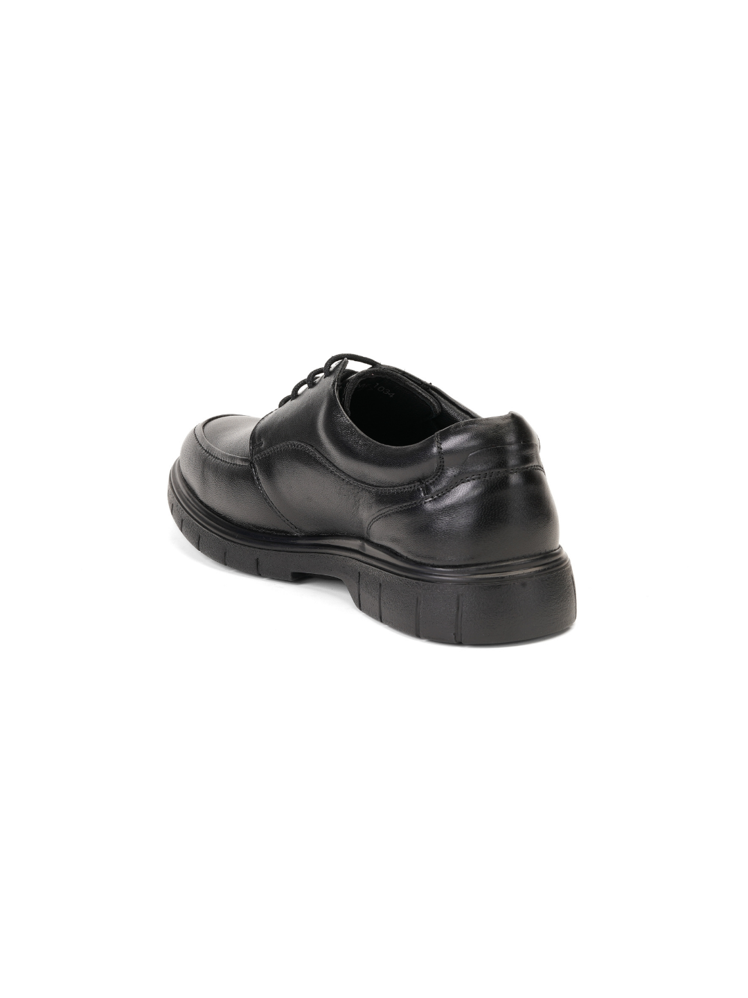 Zuup Black Genuine Leather Derby Formal Shoes For Men Zfm021034 C001