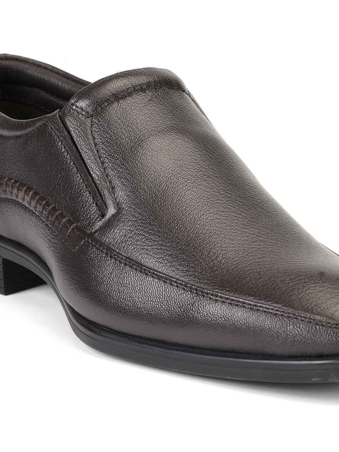 Zuup Dark Brown Genuine Leather Formal Shoes For Men Zfm021037 C258
