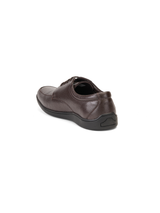 Zuup Brown Genuine Leather Derby Formal Shoes For Men Zfm021072 C003