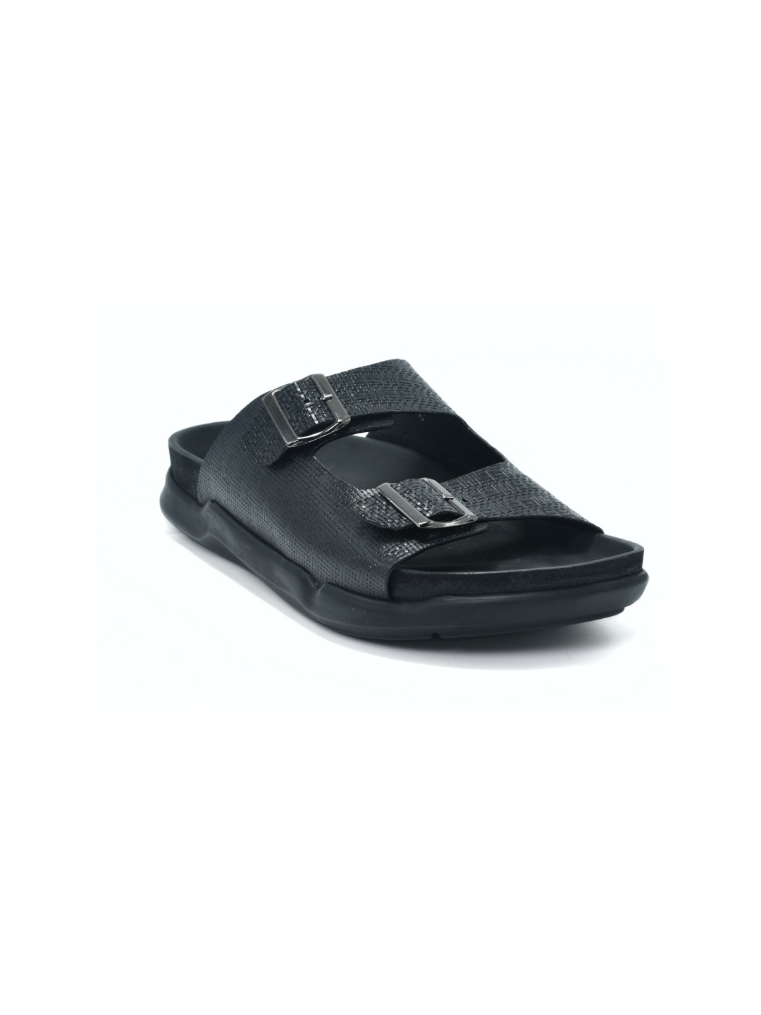 Hitz Black Slipper For Men 0`023 C001