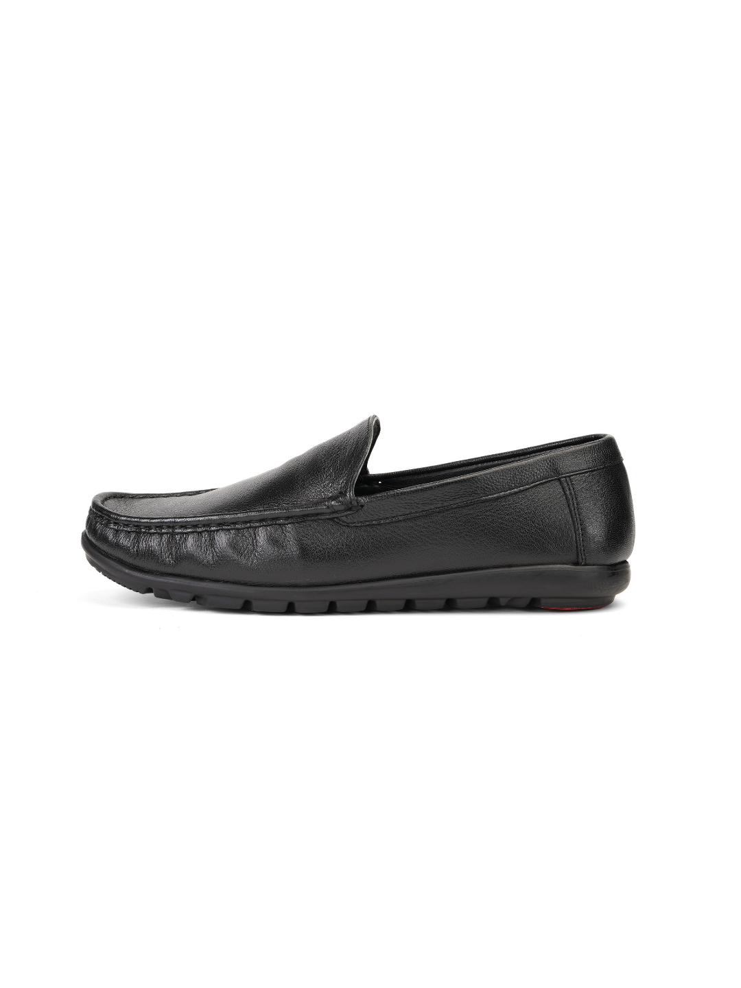 Extacy Black Genuine Leather Loafer Casual Shoes For Men Exm010220 C001