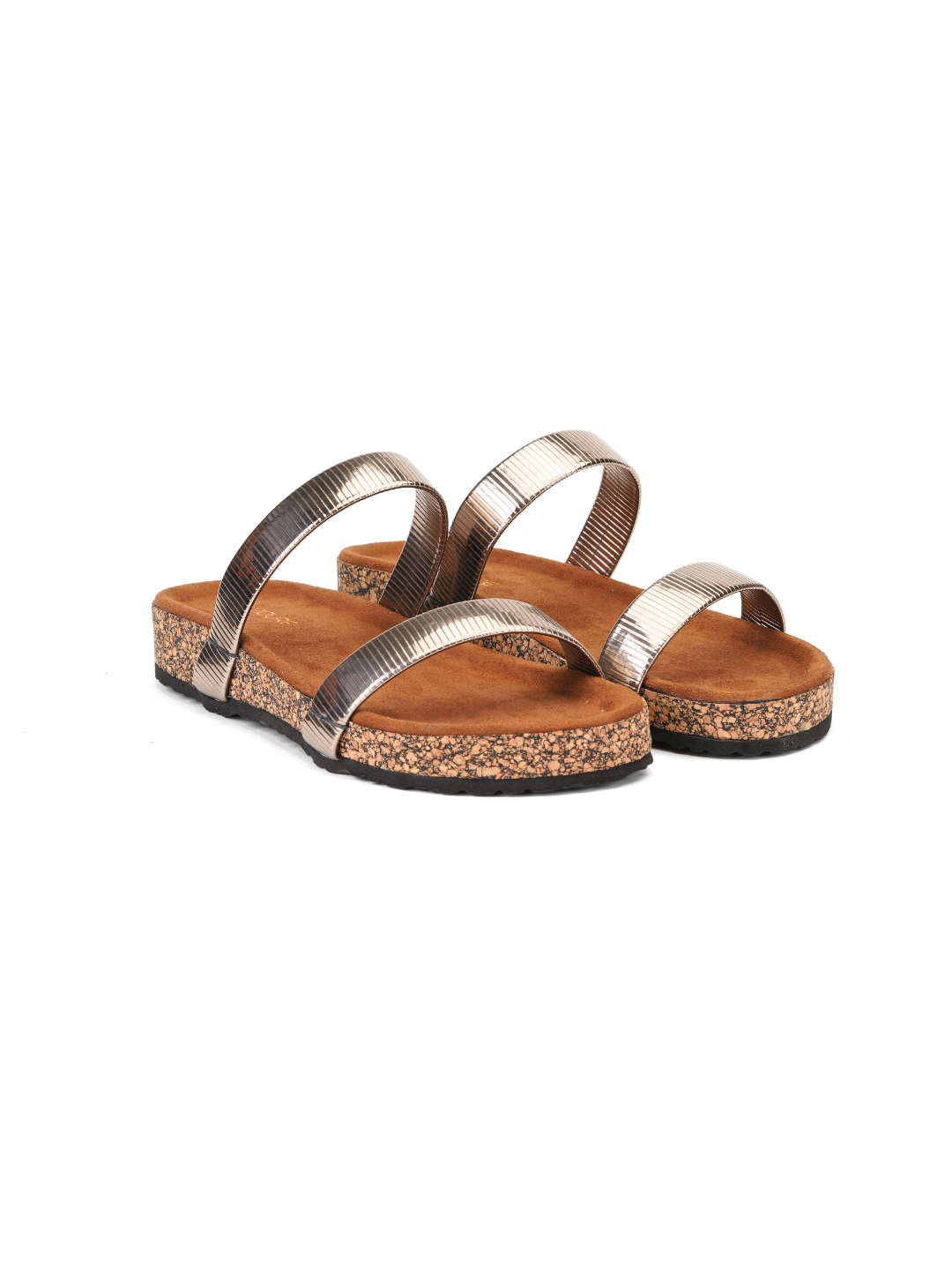 Lamoure Gunmetal Casual  Flat For Women Lmw039135 C591