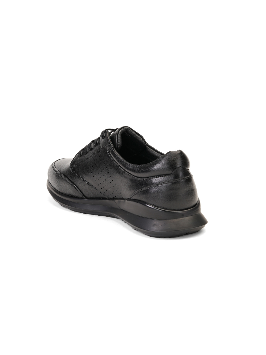 Zuup Black Genuine Leather Derby Formal Shoes For Men Zcm011046 C001