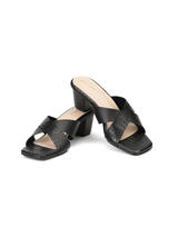 City Magic Black Casual Heel For Women Cmw030502 C001