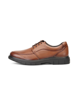 Zuup Tan Genuine Leather Derby Formal Shoes For Men Zfm021034 C006