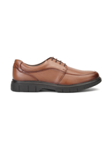 Zuup Tan Genuine Leather Derby Formal Shoes For Men Zfm021034 C006