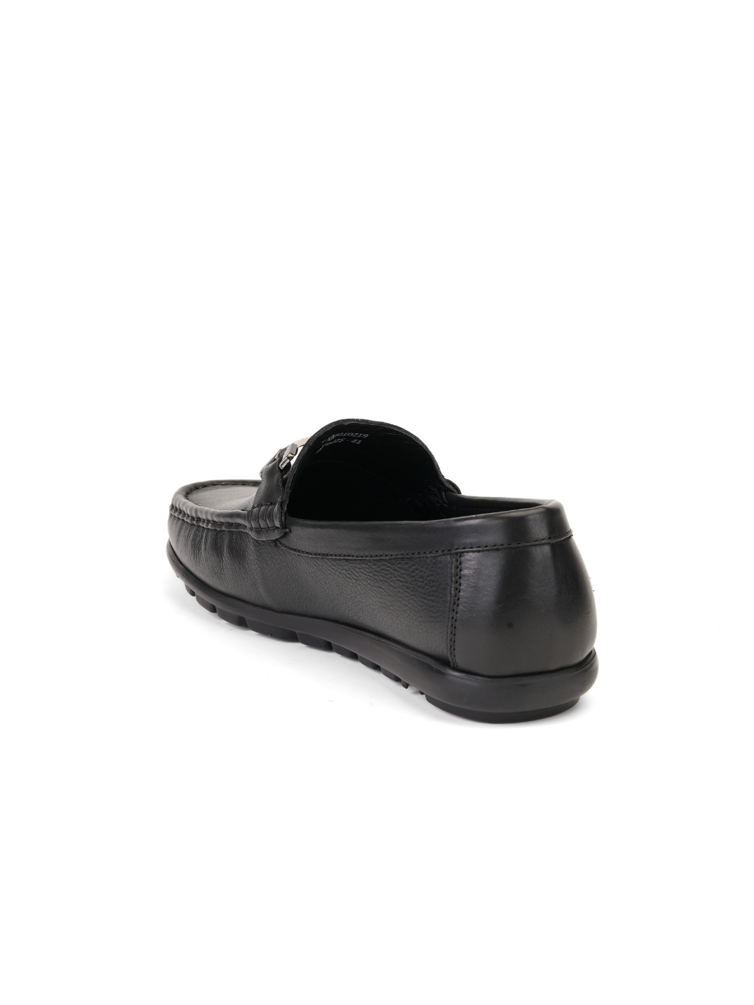 Extacy Black Genuine Leather Loafer Casual Shoes For Men Exm010219 C001