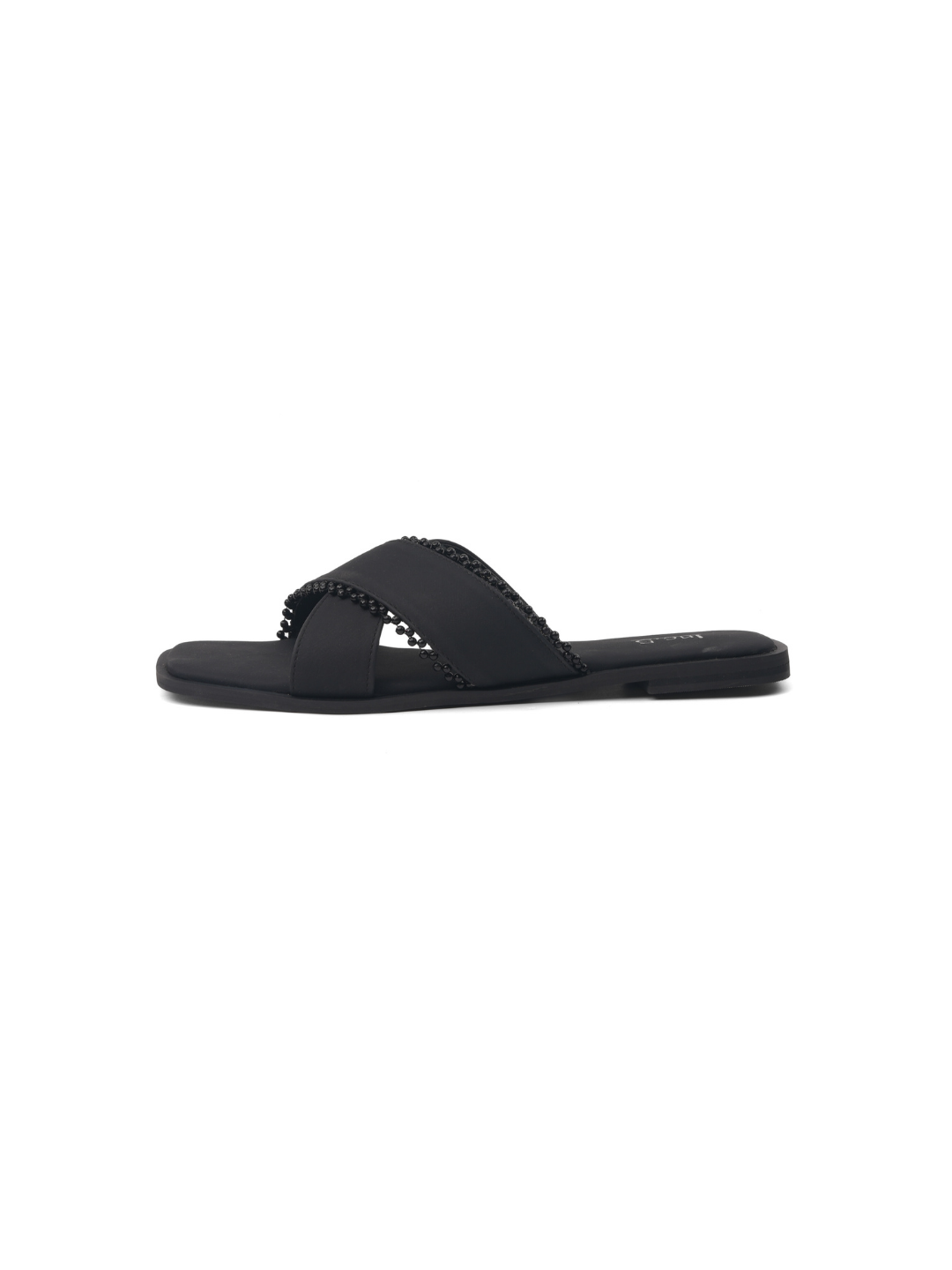 Inc.5 Black Flat For Women 101859 Black C001
